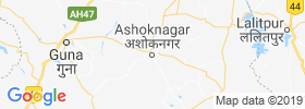 Ashoknagar map
